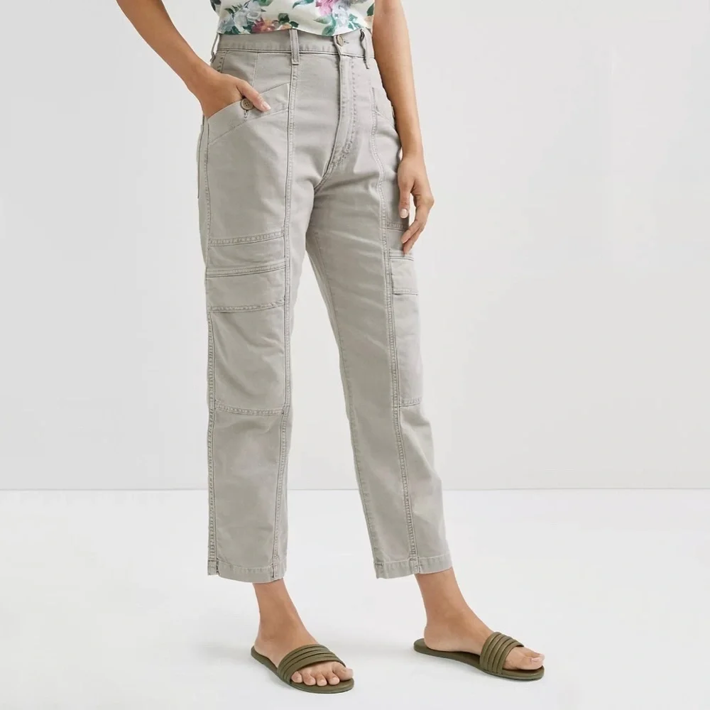 AGOLDE Kai Ultra High-Rise Utility Jeans Sz 31 Cropped - Picture 2 of 9